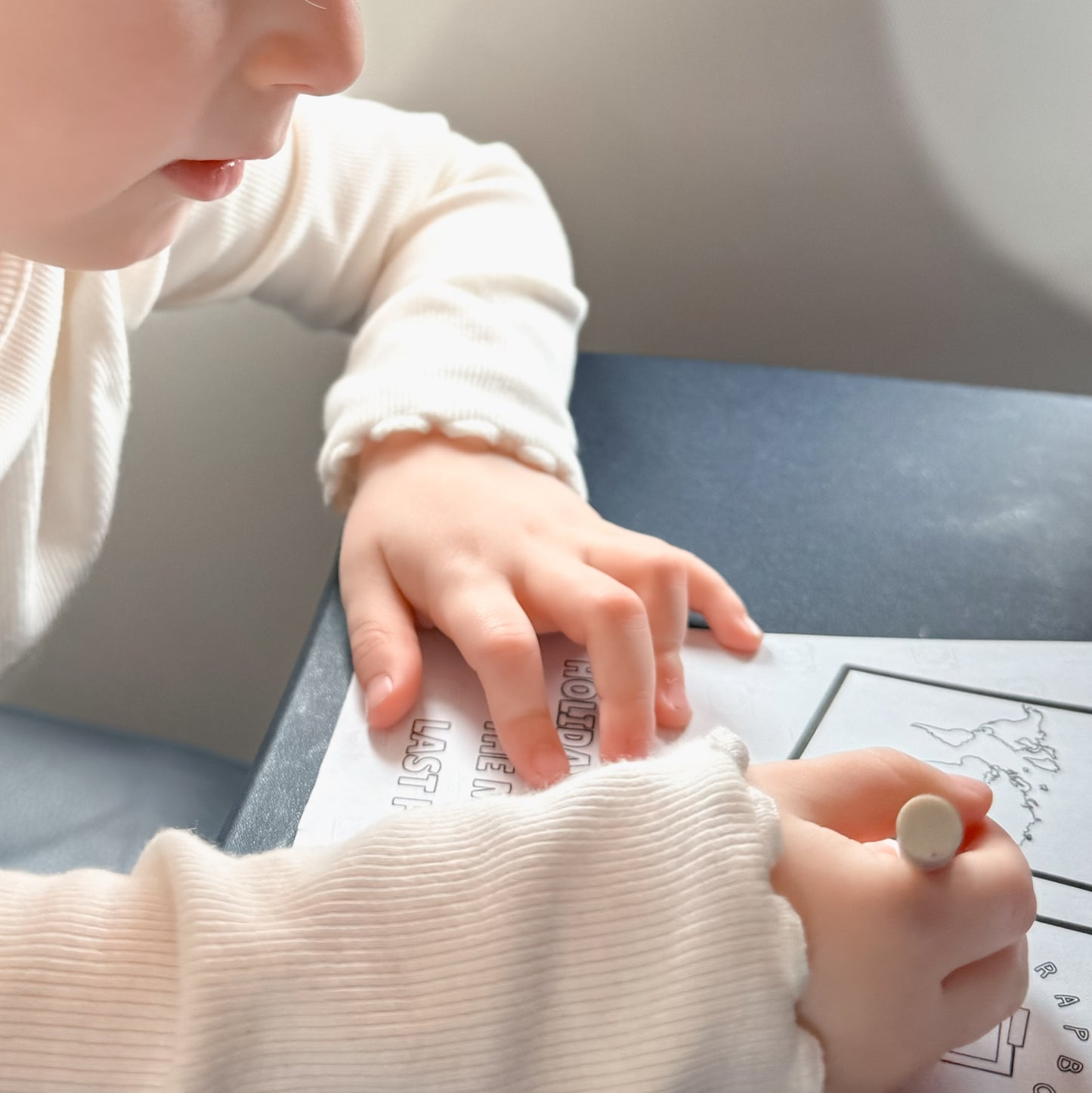 Tiny Explorers colouring book